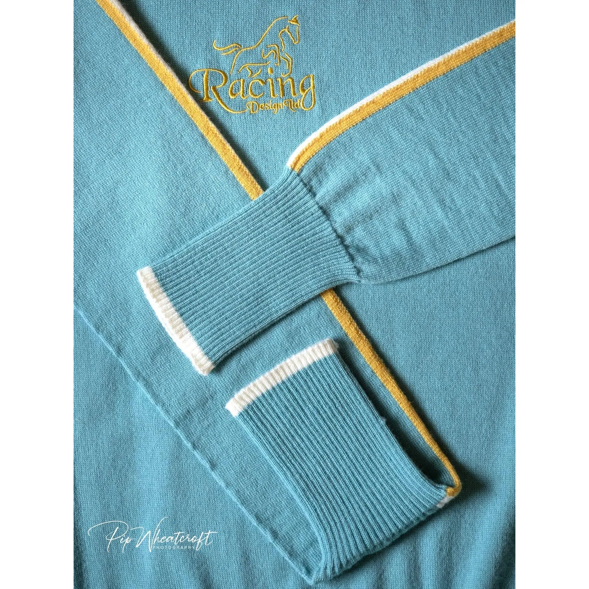 Women's 100% Merino Wool Jumper, weightless & warm in Pastel Cheltenham Green